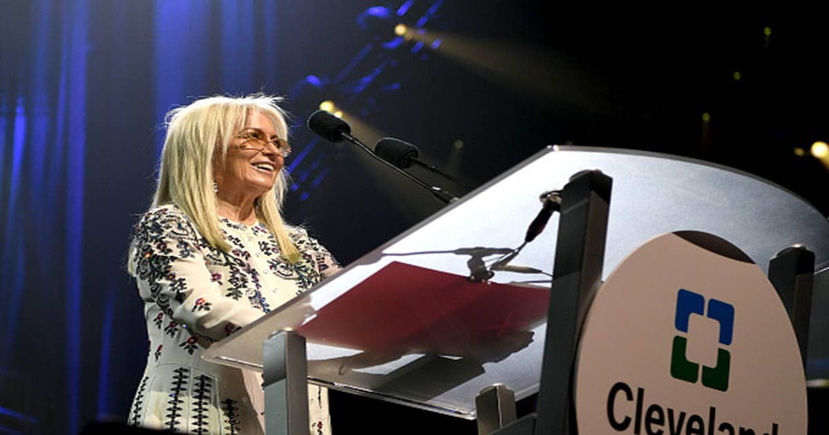 Dr. Miriam Adelson speaks onstage during the 24th annual Keep Memory Alive 'Power of Love Gala' 