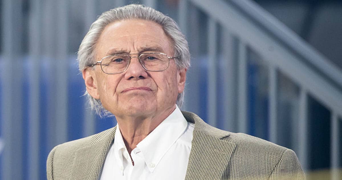 Philip Anschutz prior to the Los Angeles Galaxy's MLS match 