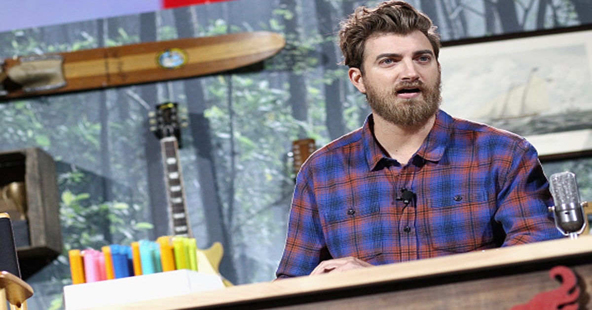 Rhett James McLaughlin at the YouTube @ VidCon Brand Lounge