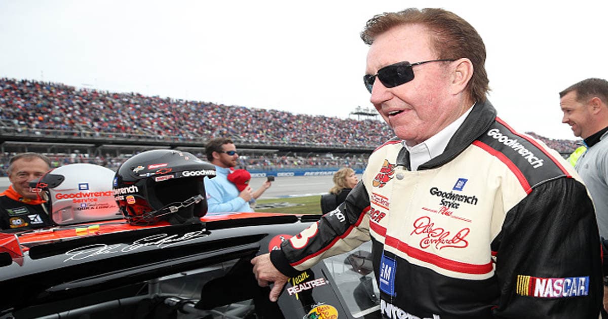 richest race drivers Richard Childress prepares to drive on track before the Monster Energy NASCAR Cup Series