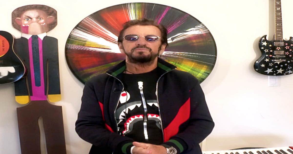 richest rockstars Ringo Starr attends MusiCares: Music On A Mission Online Celebration