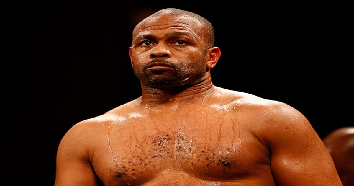 Roy Jones Jr. during his match against Eric Watkins