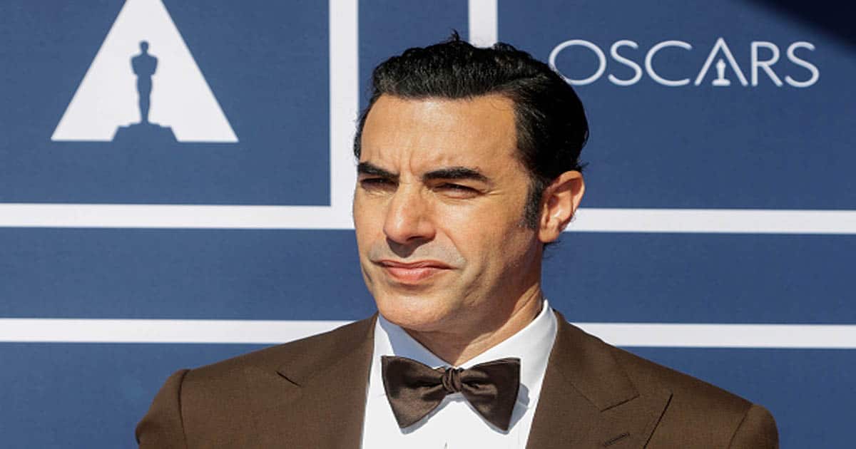 richest comedians Sacha Baron Cohen attends a screening of the Oscars