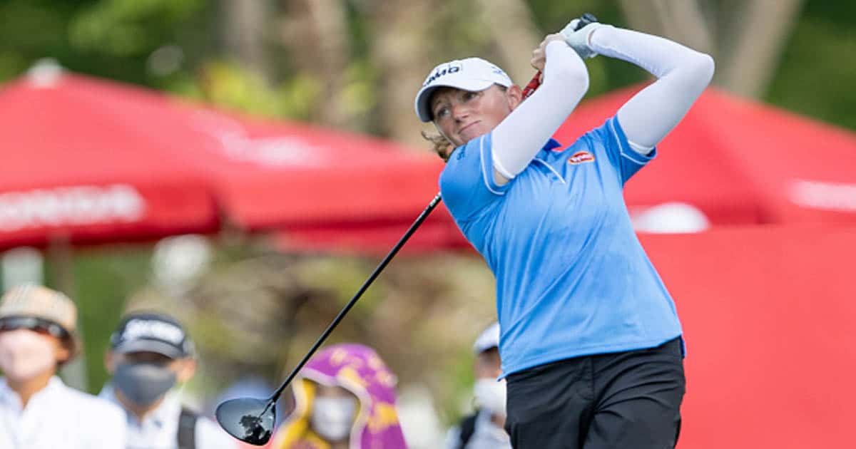 Stacy Lewis from the United States during day 2 of The Honda LPGA Thailand