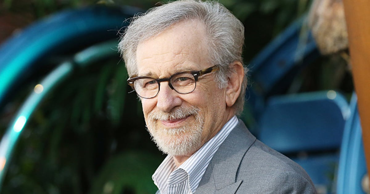 Steven Spielberg arrives to the Los Angeles premiere of jurassic world