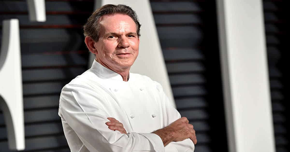 Chef Thomas Keller attends the 2017 Vanity Fair Oscar Party