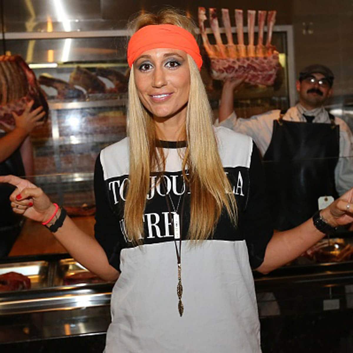 Vanessa Rousso attends the Player Appreciation Party at Legends Lounge