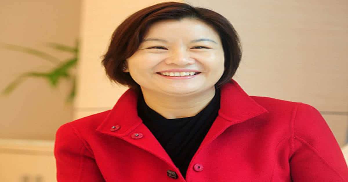 Zhou Qunfei, chairwoman and president of Hunan-based Lens Technology, during an interview 