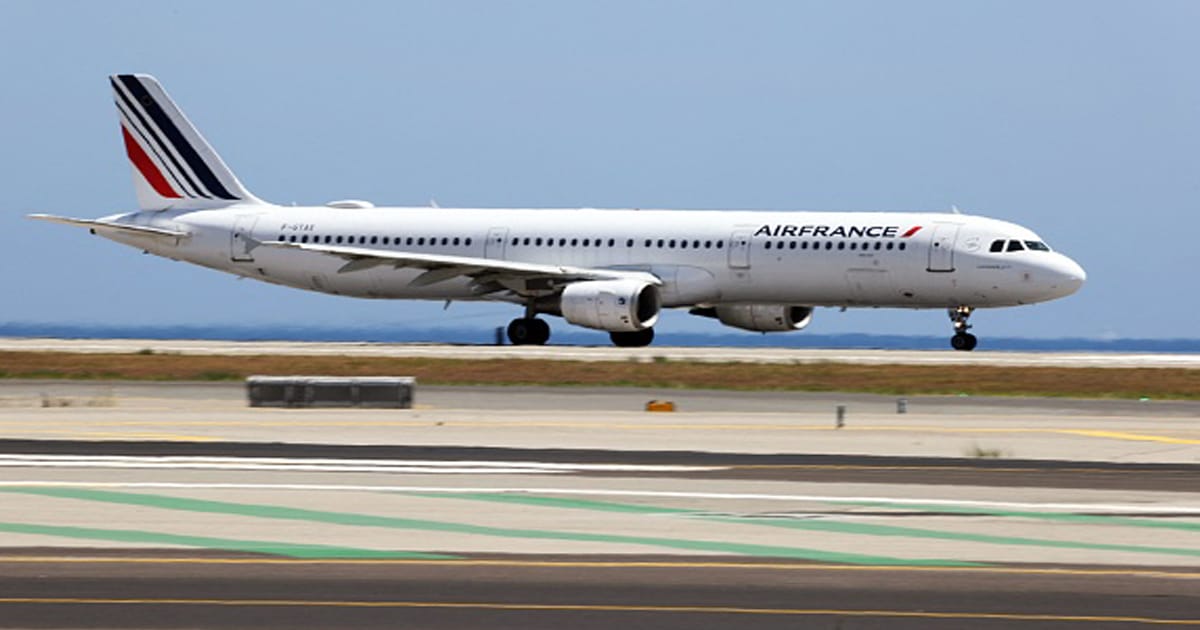 richest airlines An Air France's Airbus A321 takes off in Nice airport on the French riviera city of Nice