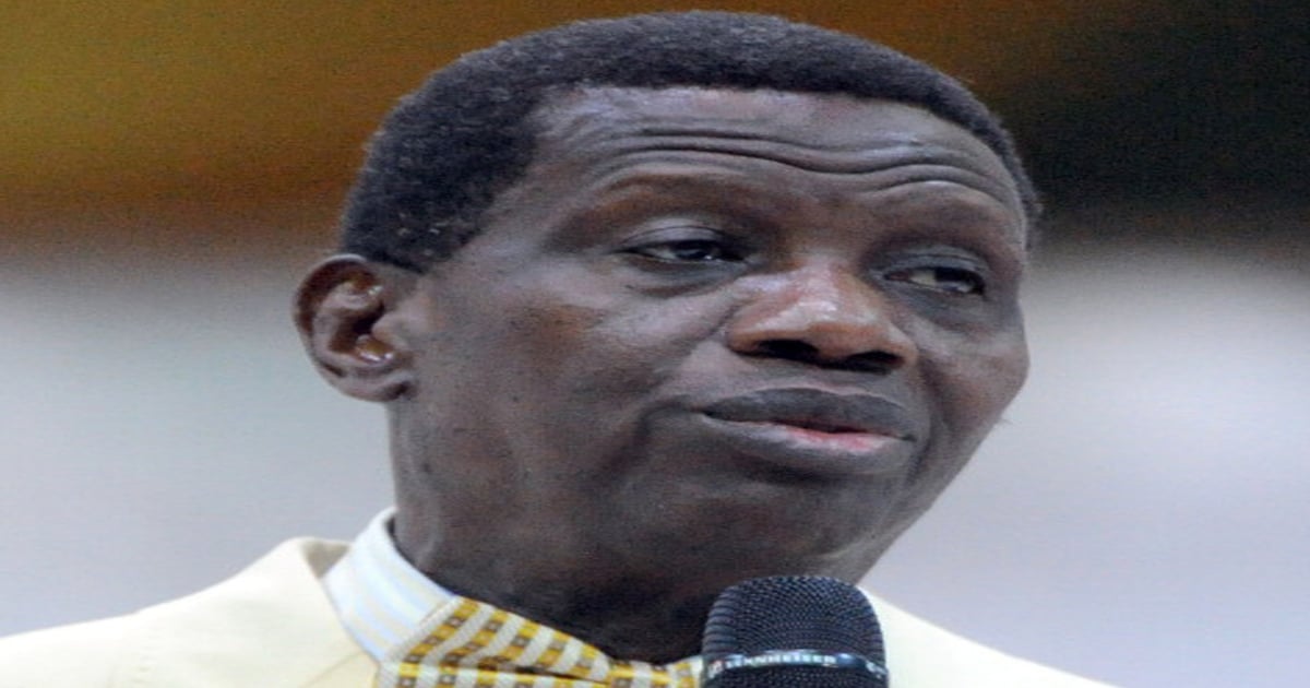 richest pastors Enoch Adeboye speaks during the crossover watch night church service 