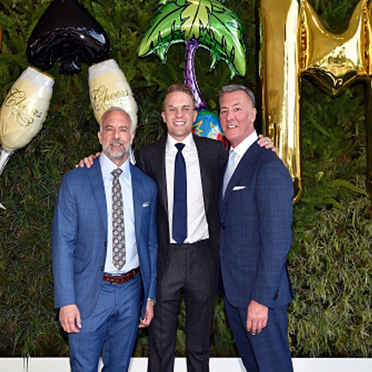 (L-R) Red Rock Resorts Co-Founder Lorenzo Fertitta, Frank Fertitta IV and Red Rock Resorts Co-Founder Frank Fertitta