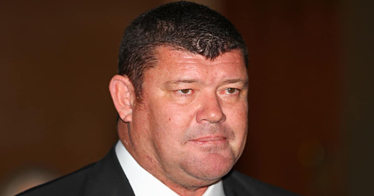 richest casino owners James Packer of Crown Resorts leaves after attending the Crown Resorts annual general meeting 