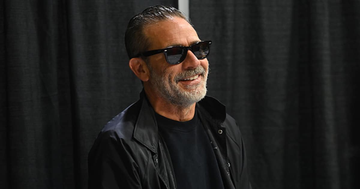 richest walking dead actors Actor Jeffrey Dean Morgan attends the 2022 Fandemic