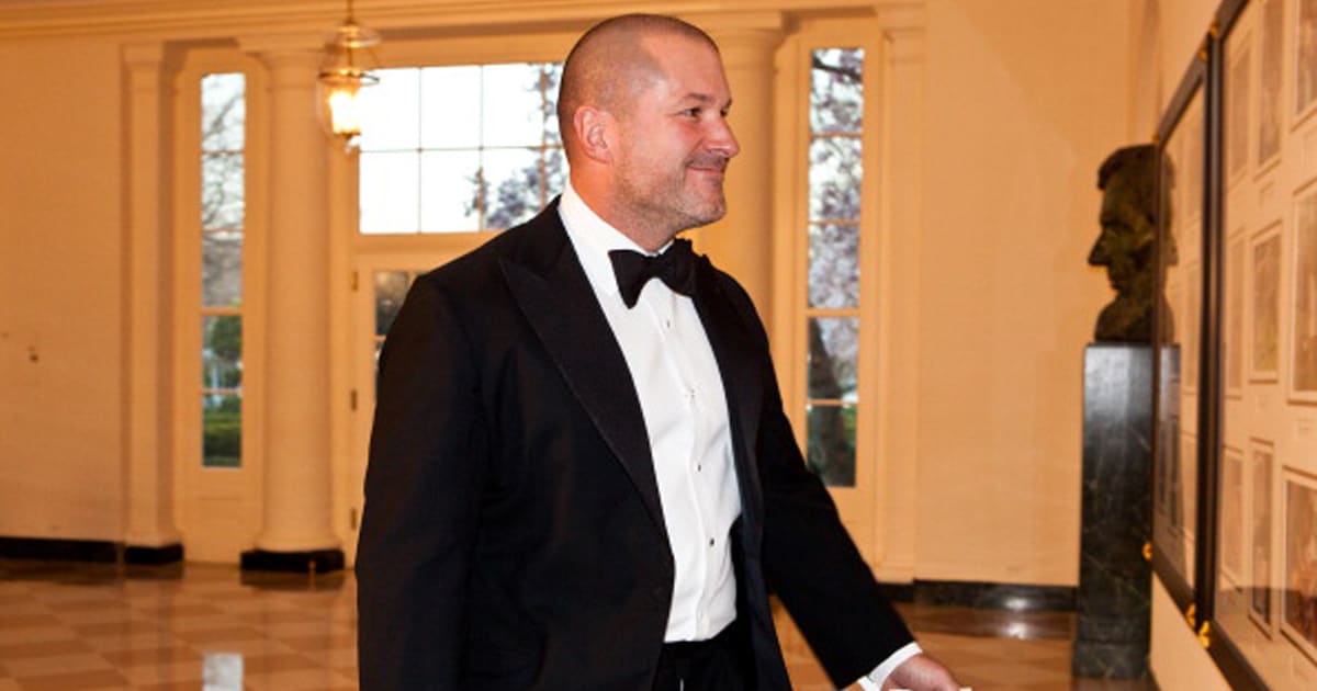richest designers Sir Jony Ive, senior vice president at Apple, arrives for a State Dinner in honor of British Prime Minister David Cameron
