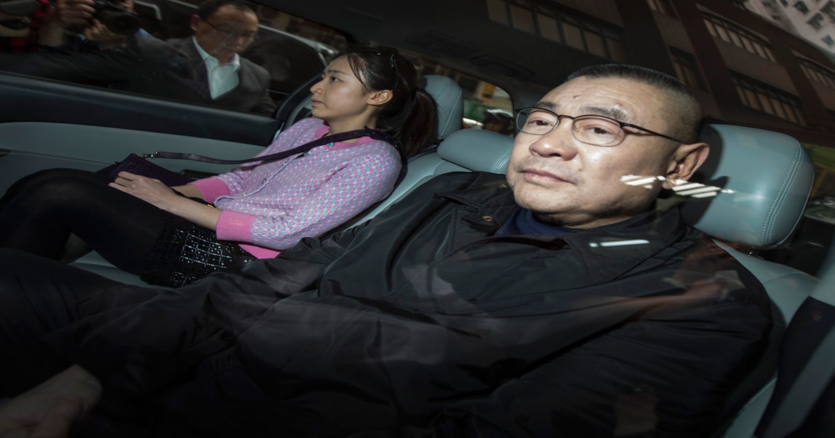 richest jewelers joseph lau sits in backseat of car