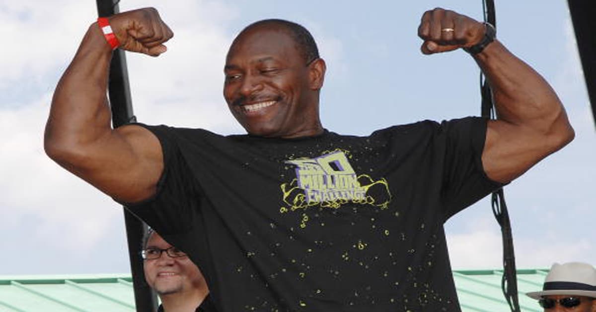 Lee Haney at Centennial Olympic Park on July 21, 2007 in Atlanta Georgia