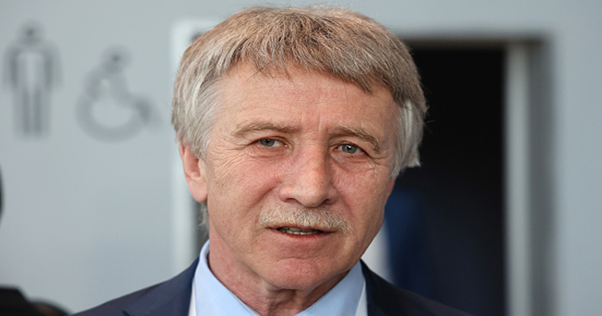 richest oil tycoons Leonid Mikhelson  speaks to attendees between panel sessions on day two of the St. Petersburg International Economic Forum