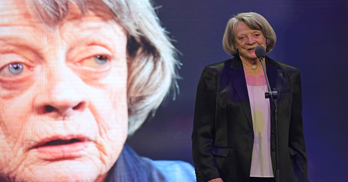 richest harry potter actors maggie smith attends the 65th Evening Standard Theatre Awards 