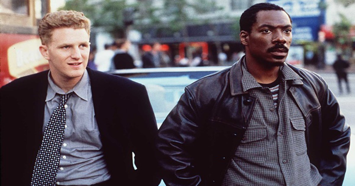 Eddie Murphy with Michael Rapaport starring in "METRO"