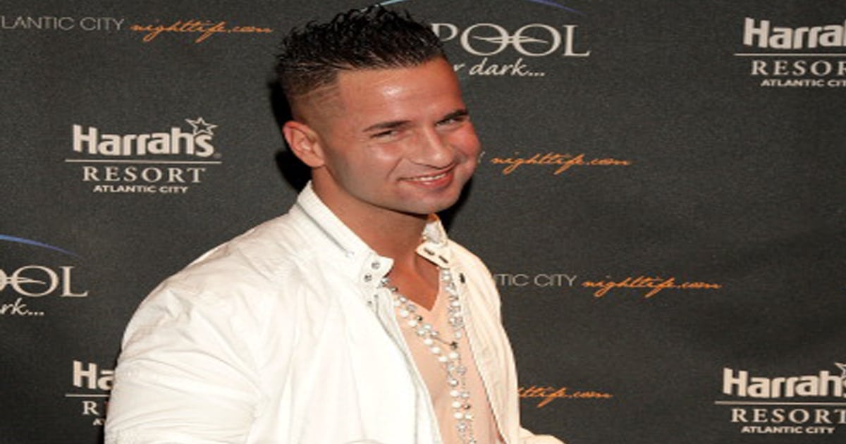 richest jersey shore members Mike "The Situation" Sorrentino visits The Pool After Dark 