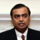 Mukesh Ambani, Chairman and Managing Director of Reliance Industries, during a signing ceremony