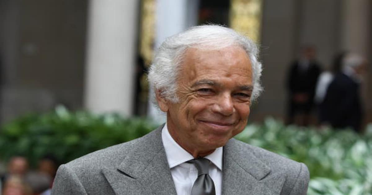 Ralph Lauren attends the ribbon cutting ceremony to officially re-open the Charles Engelhard Court