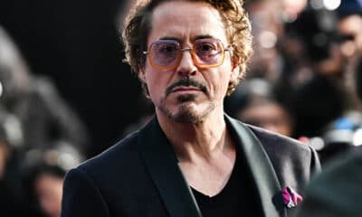Robert Downey Junior attends the premiere of Disney and Marvel's "Avengers: Infinity War"
