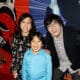 Loann Kaji, Ryan Kaji and Shion Kaji attend "My Hero Academia: Heroes Rising" North American Premiere