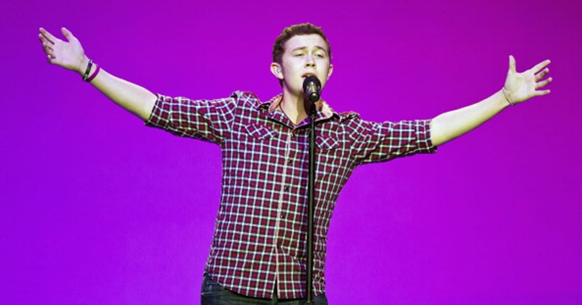 richest american idol contestants Scotty McCreery performs during the Wal-Mart Stores Inc. annual shareholder meeting