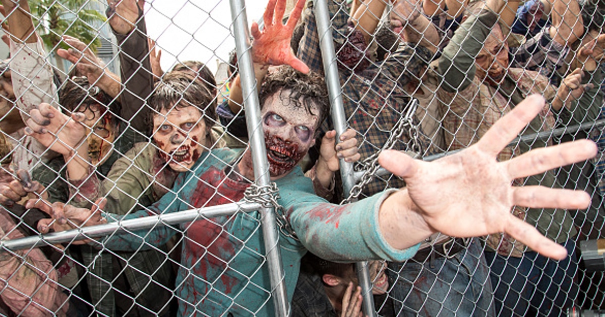 richest walking dead actors a view of the new Walking Dead attraction 'Don't Open, Dead Inside'