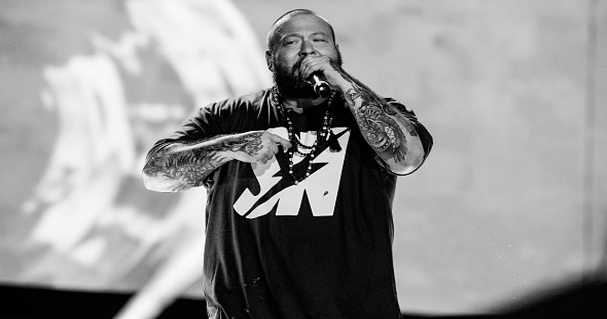 Action Bronson performs during Rolling Loud at NOS Events Center