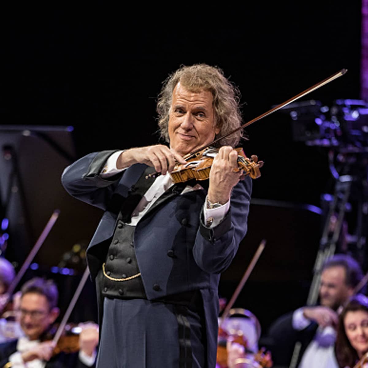 Andre Rieu performs with his orchestra at Ziggo Dome