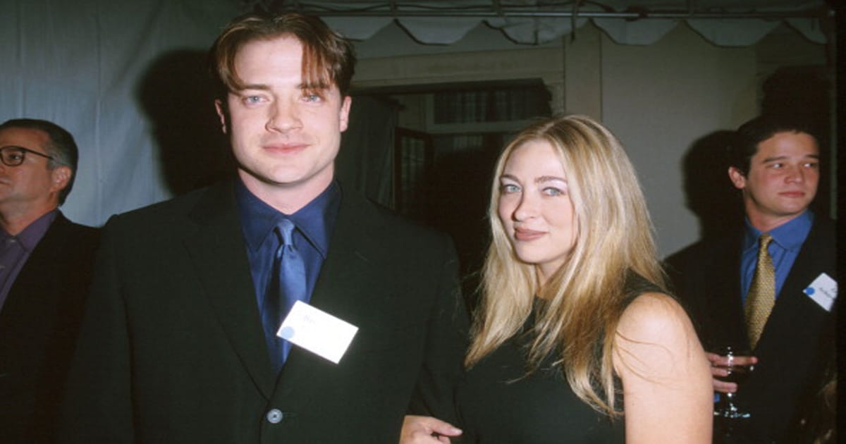 Brendan Fraser & Wife during Center to Prevent Handgun Violence Dinner