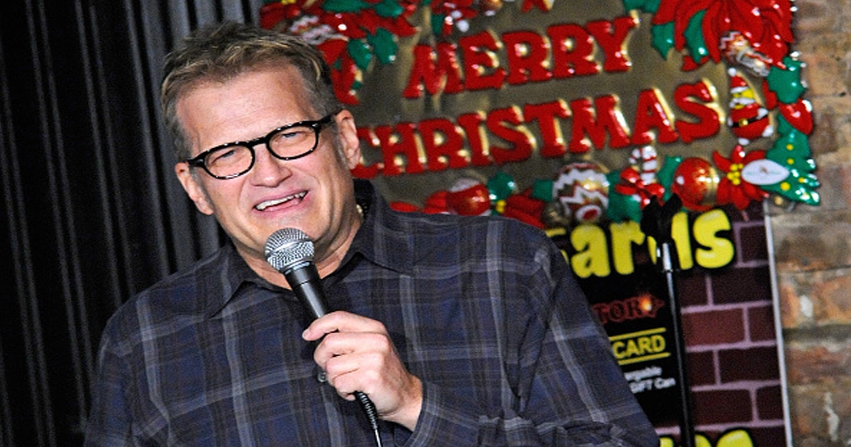 Drew Carey performs at The Stress Factory Comedy Club 