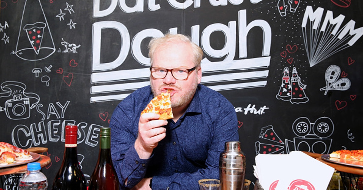 Jim Gaffigan from the film "You Can Choose Your Family" at the Pizza Hut Lounge