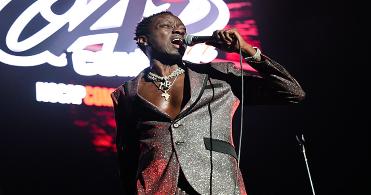 Michael Blackson performs onstage during the No Cap Comedy Tour