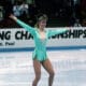 Figure Skater Tonya Harding of the United States competes in the U.S. Figure Skating Championships circa 1991
