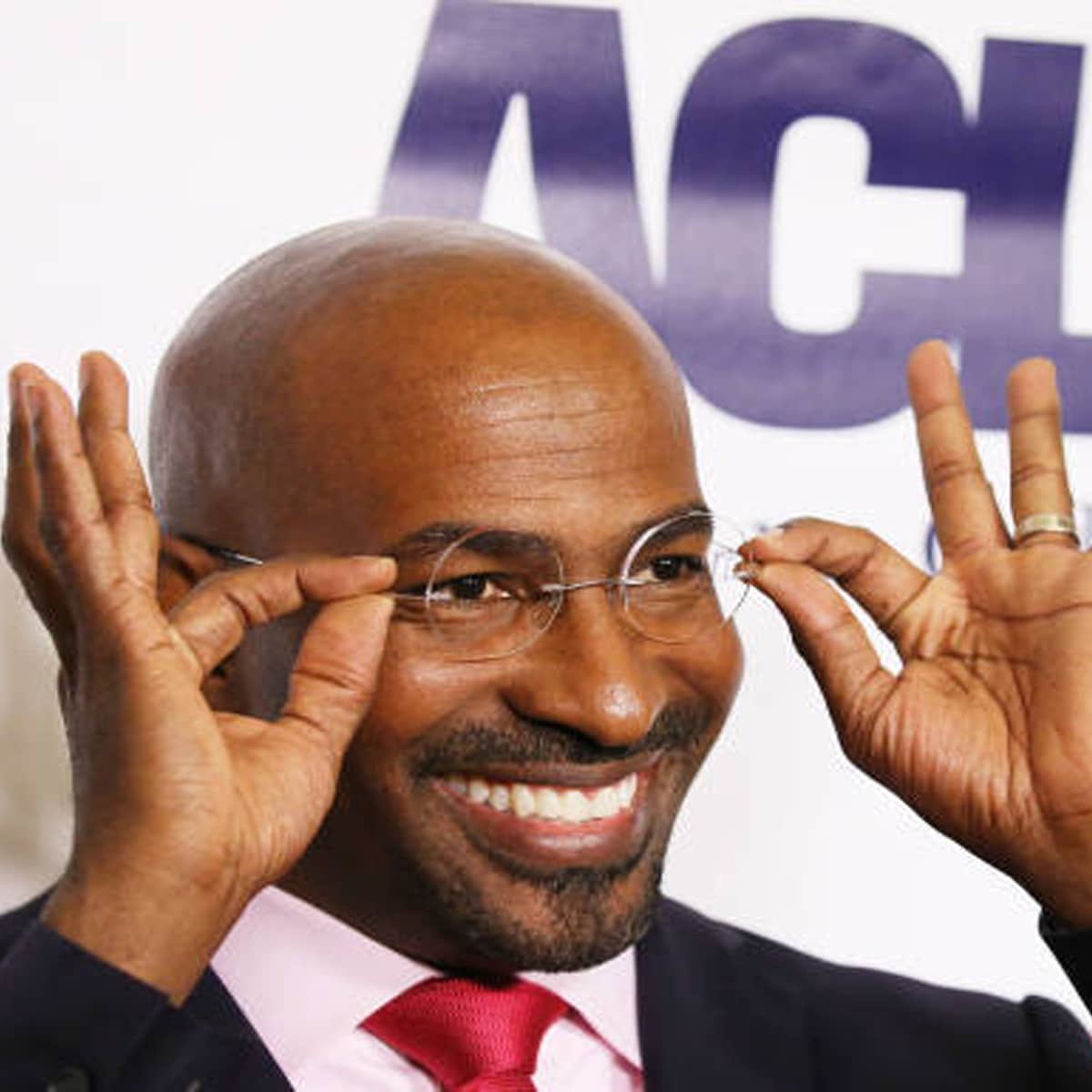 Van Jones arrives to the ACLU SoCal's Annual Bill of Rights dinner held at the Beverly Wilshire Four Seasons Hotel