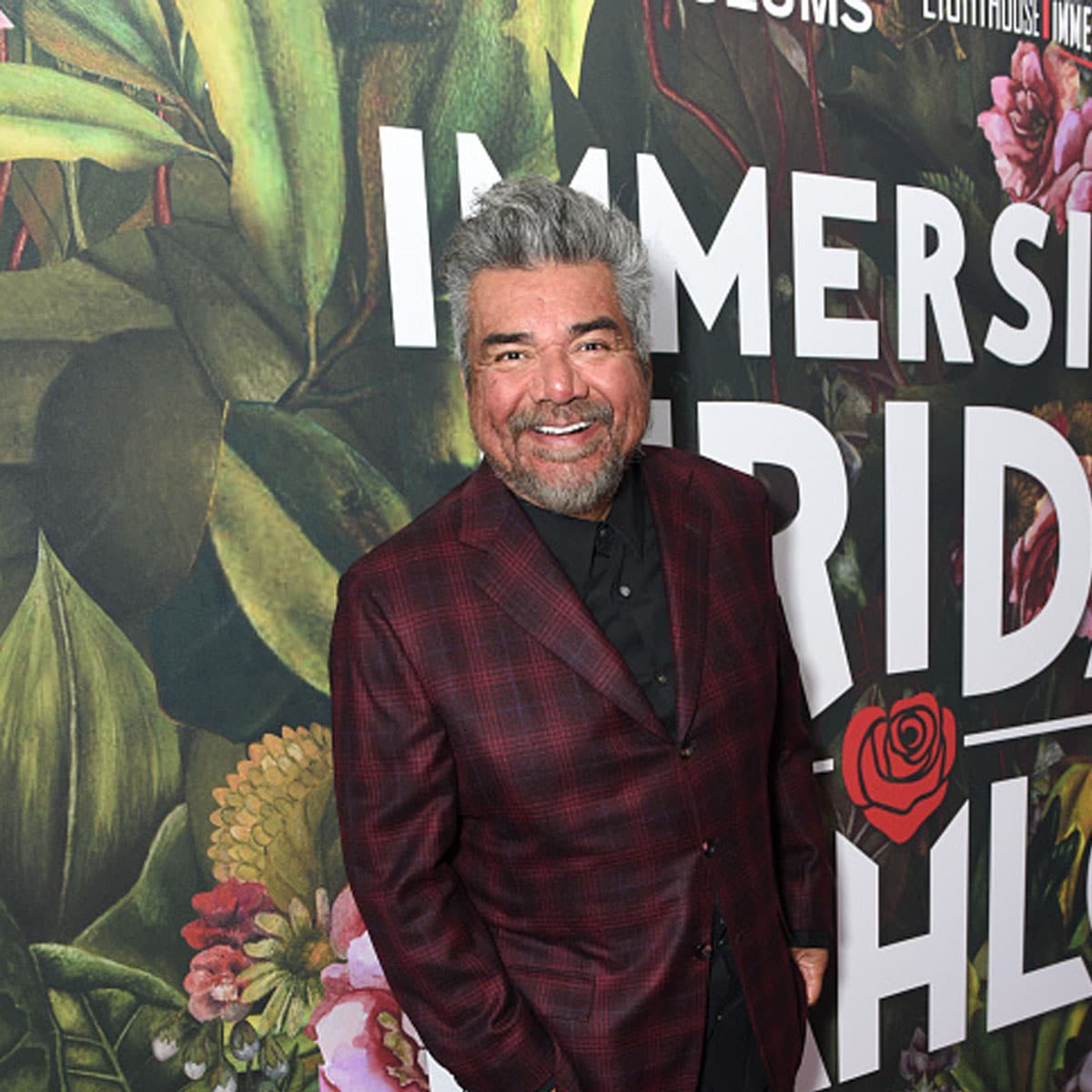 George Lopez attends the Immersive Frida Kahlo Preview at the Lighthouse Artspace