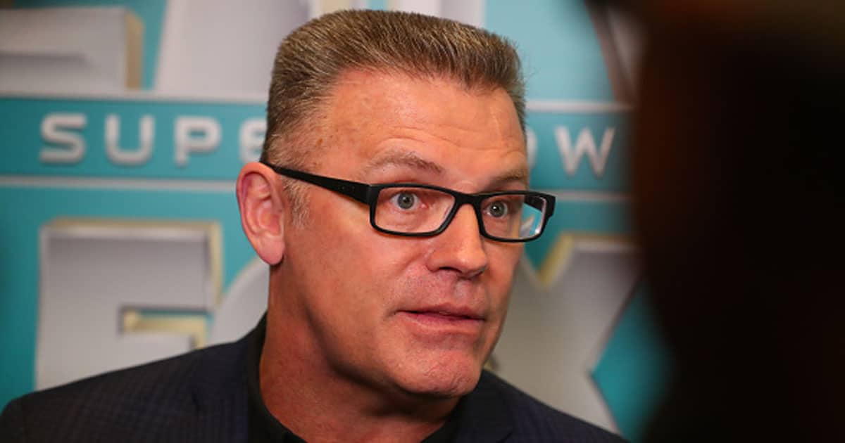 Former NFL player and Fox Super Bowl Stories host Howie Long during the Super Bowl LIV FOX Sports Media Day 