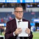Howie Long of Fox Sports during the NFC Conference Championship game between the San Francisco 49ers and the Los Angeles Rams