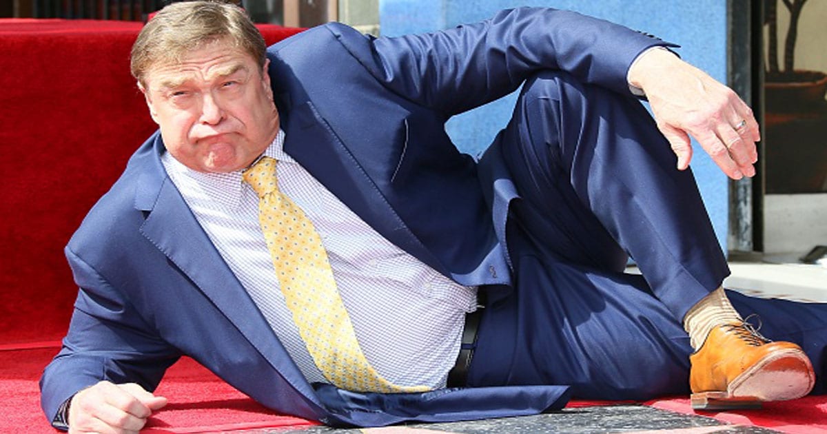 John Goodman attends a ceremony honoring him with the 2,604th Star on The Hollywood Walk of Fame