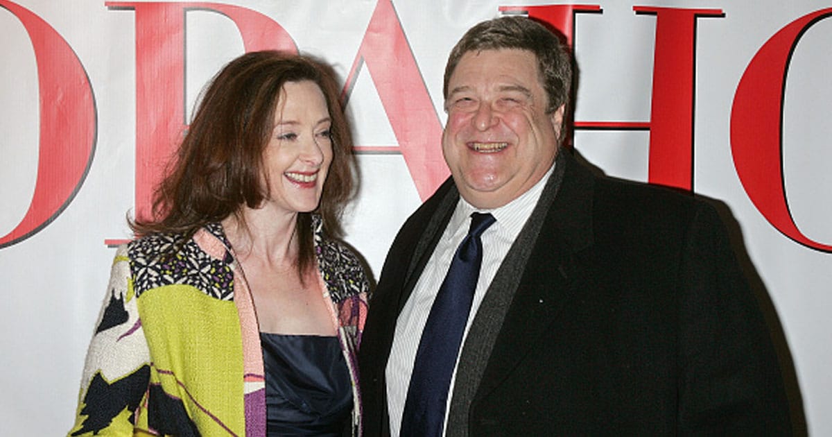 Actors Joan Cusack and John Goodman attends the premiere of "Confessions of a Shopaholic"