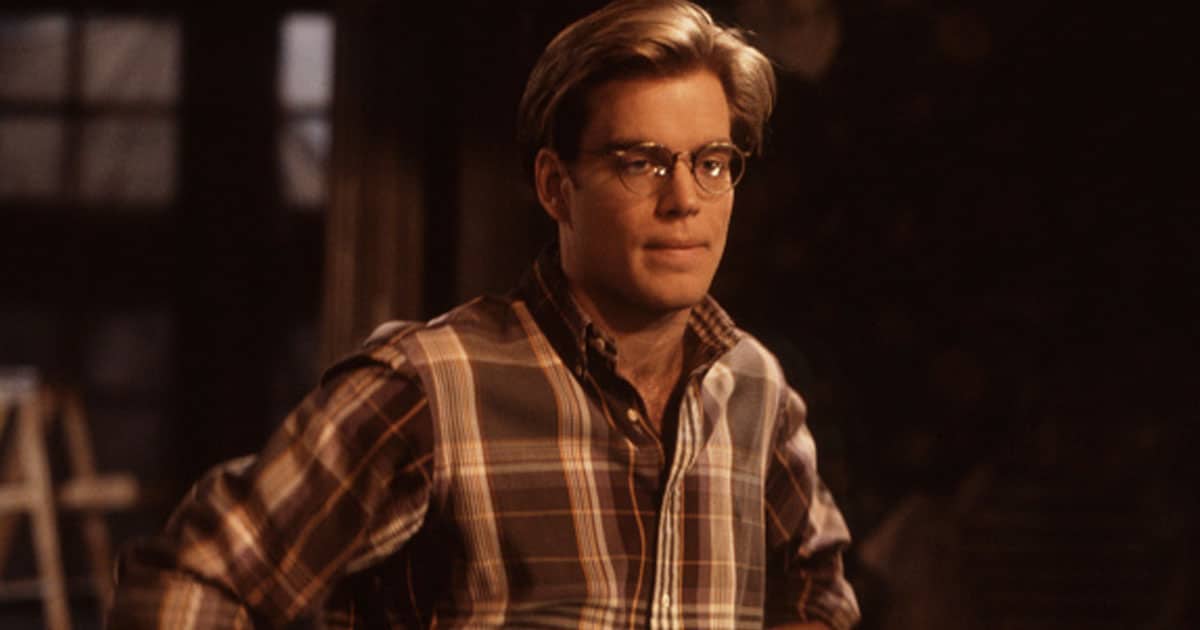 Michael Weatherly appearing on the soap opera 'Loving'.