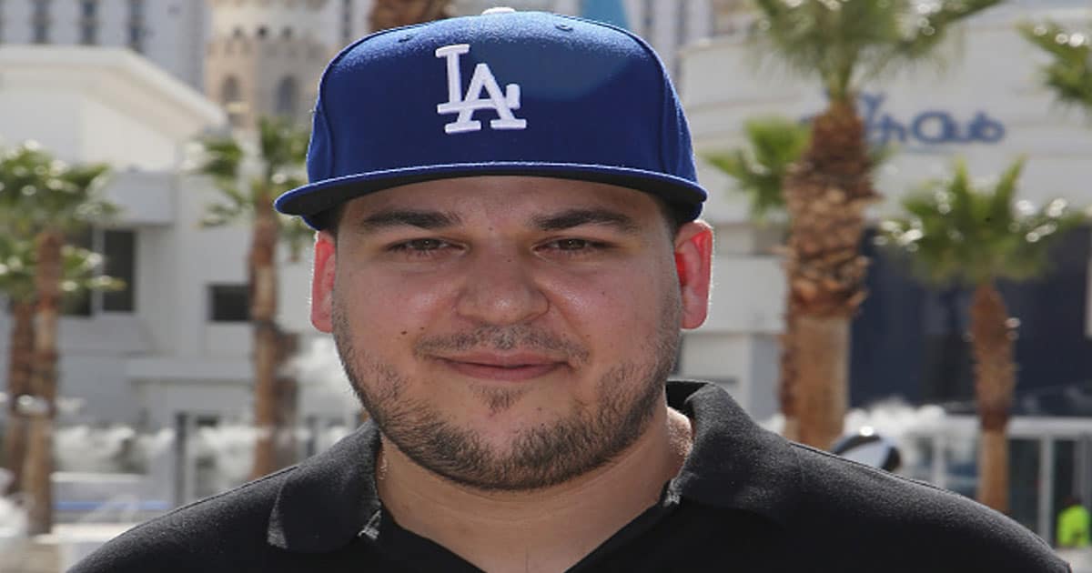 Rob Kardashian attends the Sky Beach Club at the Tropicana Las Vegas