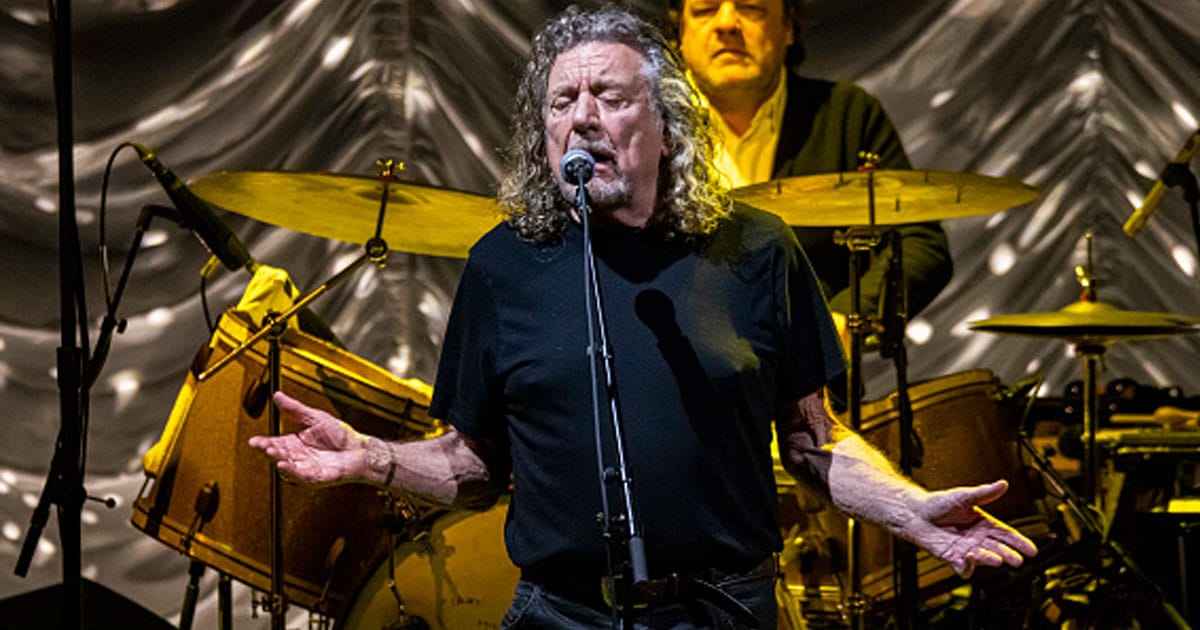 Robert Plant performs at Pine Knob Music Theatre