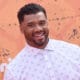 Russell Wilson arrives at Nickelodeon Kids' Choice Sports Awards 2016