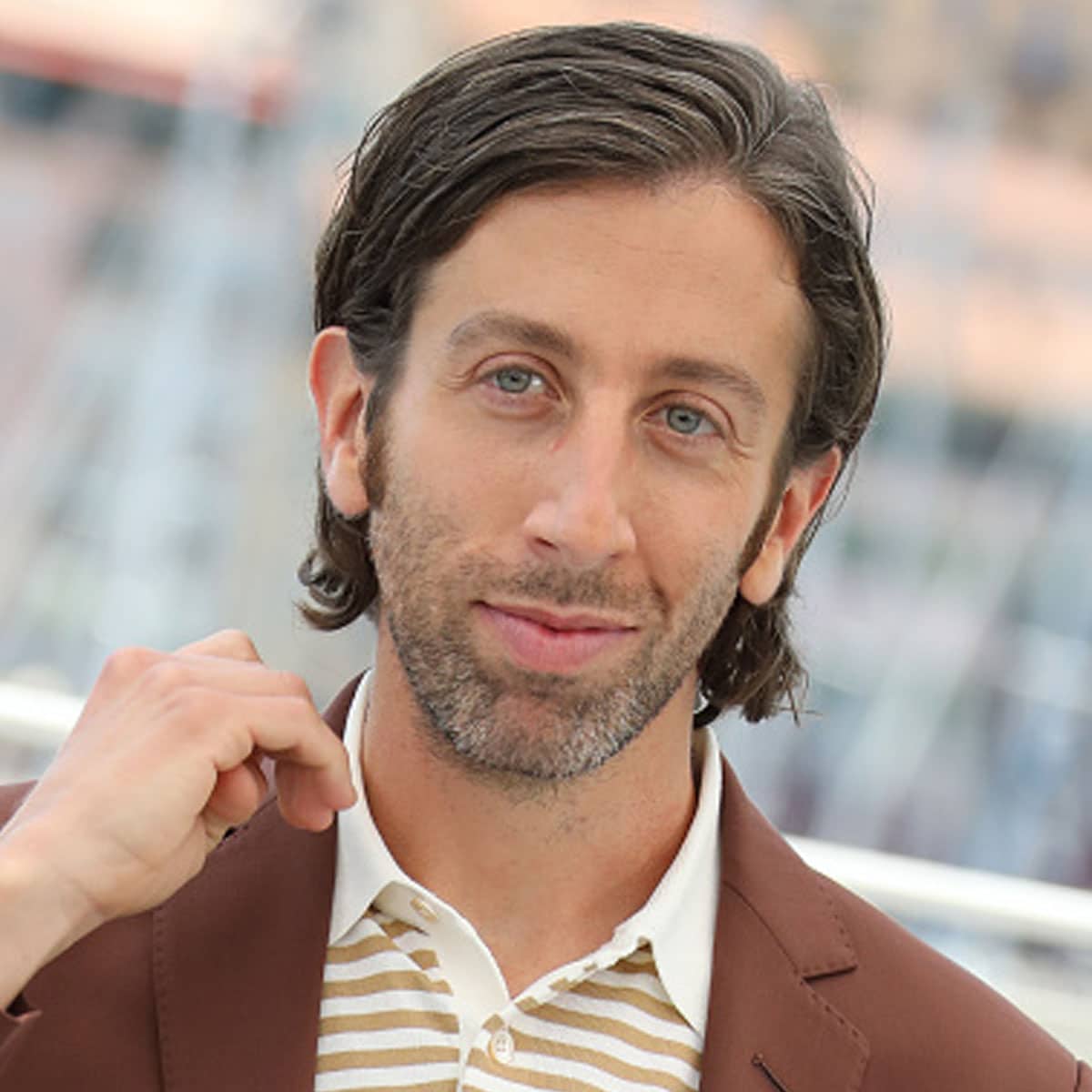Simon Helberg attends the "Annette" photocall during the 74th annual Cannes Film Festival