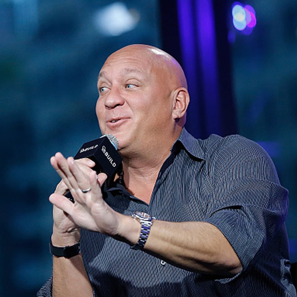 Steve Wilkos discusses the "The Steve Wilkos Show" during AOL Build