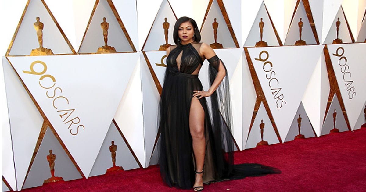 Taraji P. Henson attends the 90th Annual Academy Awards 